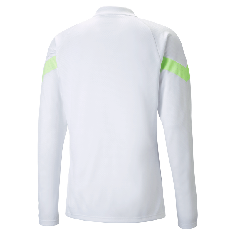 MCFC TR MENS TRAINING 1/4 ZIP TOP - white