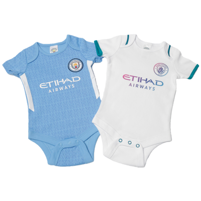 Manchester City Baby Bodysuits 2 pack