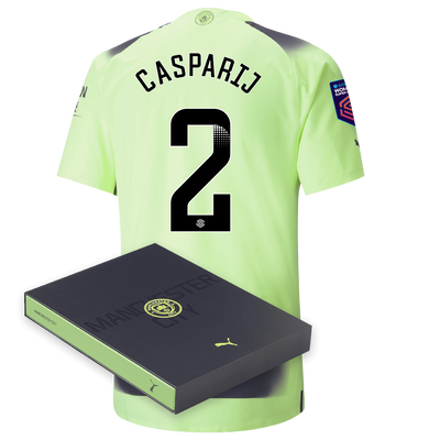 Manchester City Authentic Third Jersey 2022/23 with CASPARIJ 2 printing
