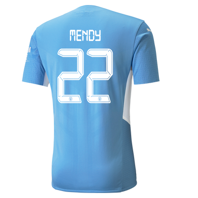 Manchester City Home Shirt 21/22 with Benjamin Mendy printing