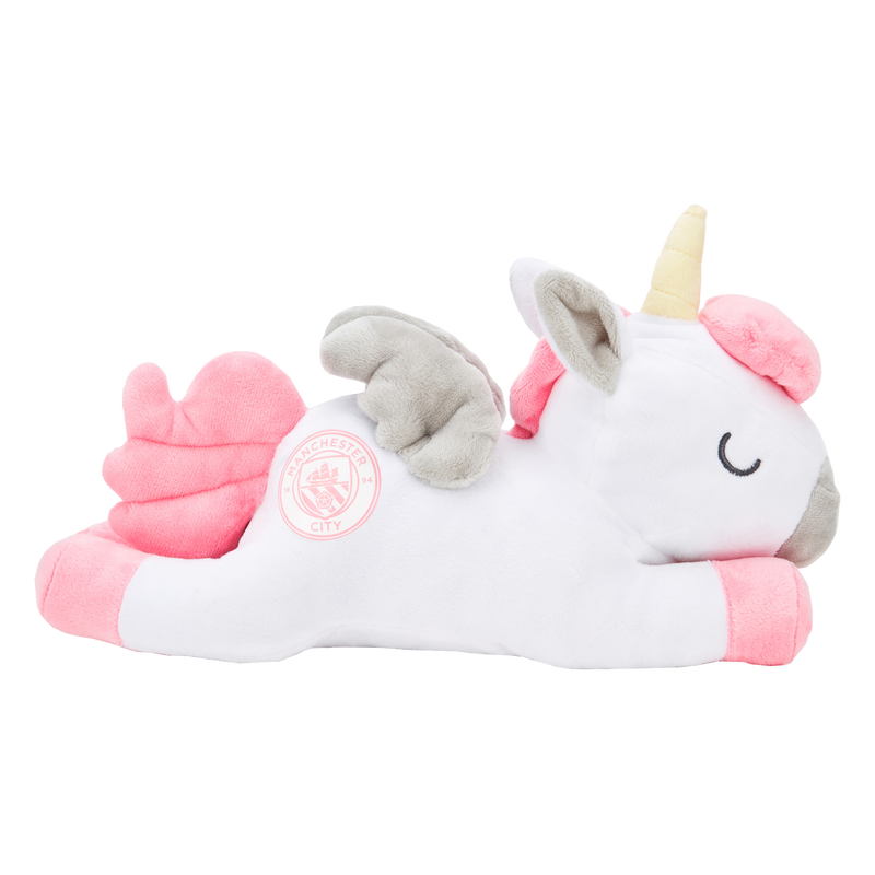 Man City  Unicorn Plush white - Check out all Manchester City toys online - Official Manchester City FC store