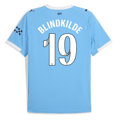 Manchester City Thuisshirt 2025/26  en BLINKDKILDE 19 bedrukking