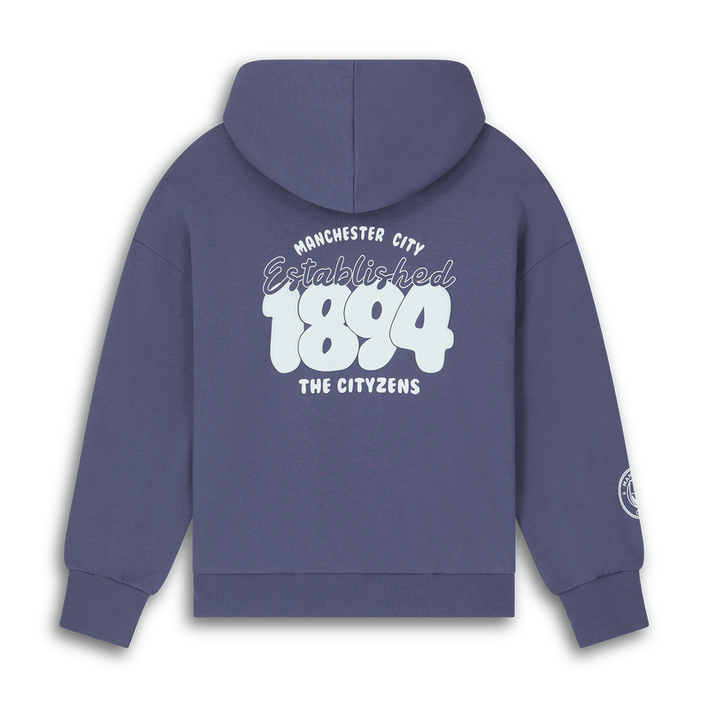 MCFC FW WOMENS BUBBLE HOODIE - Navy