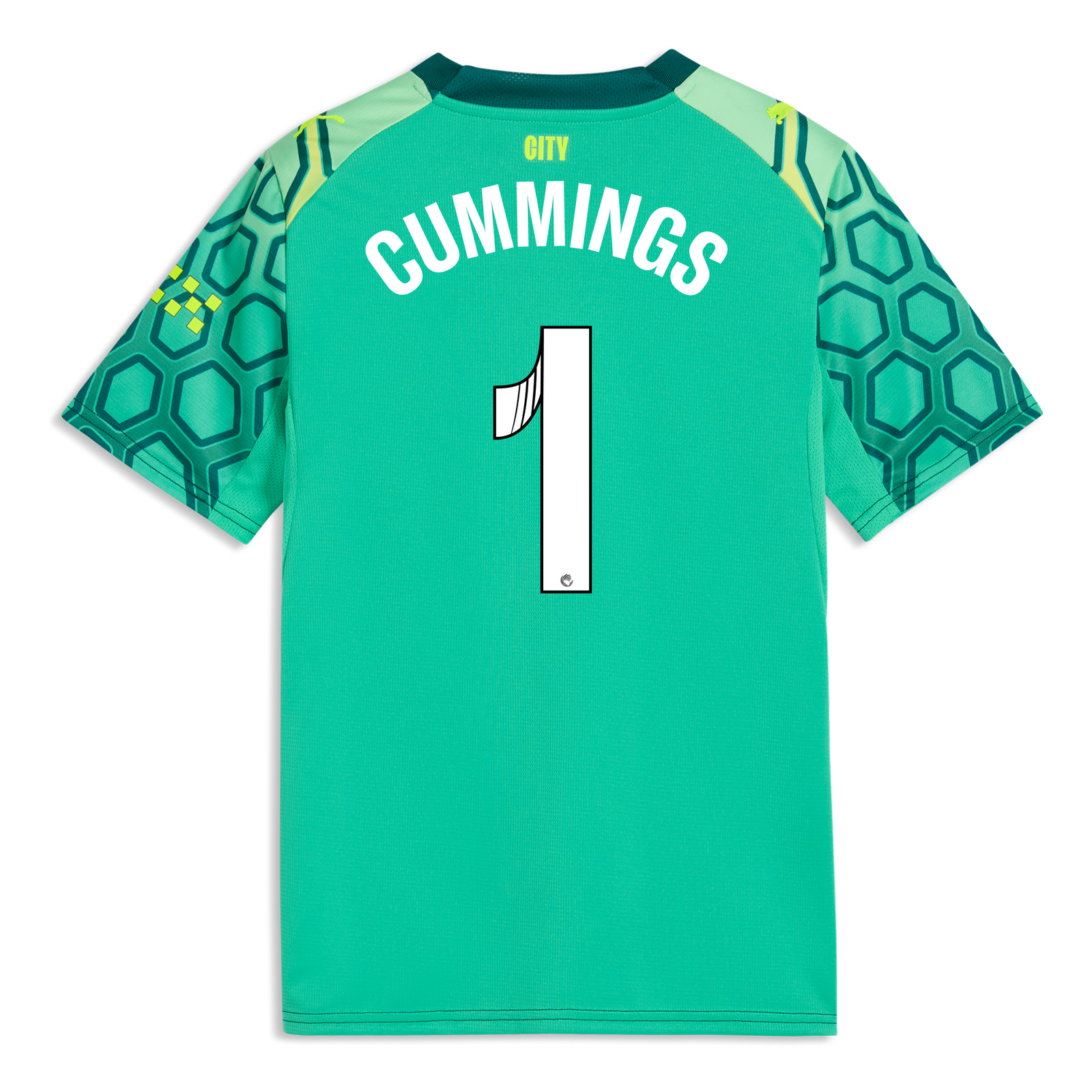 キッズ マンチェスター・シティ GKユニフォーム 2026/27 CUMINGS 1