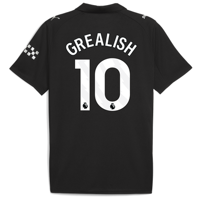 Maglia Away Manchester City 2025/26 con Stampa GREALISH 10