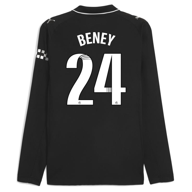 MENS AUTHENTIC Away SHIRT LS-BENEY #24-WSL-WSL - 