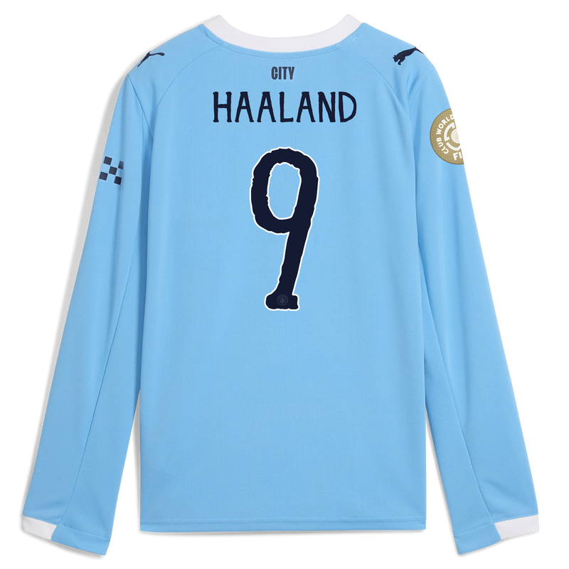 KIDS Home SHIRT LS-HAALAND-9-EPL-PL - 