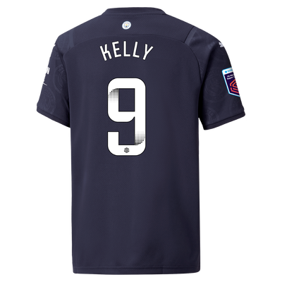 Kids Manchester City 3rd Shirt 21/22 with Chloe Kelly printing