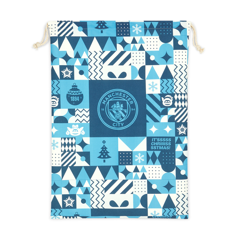 MCFC XMAS 25 PRESENT SACK - navy