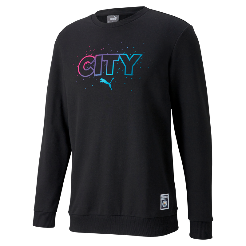 MCFC LW MENS FTBL CORE SWEATER - black