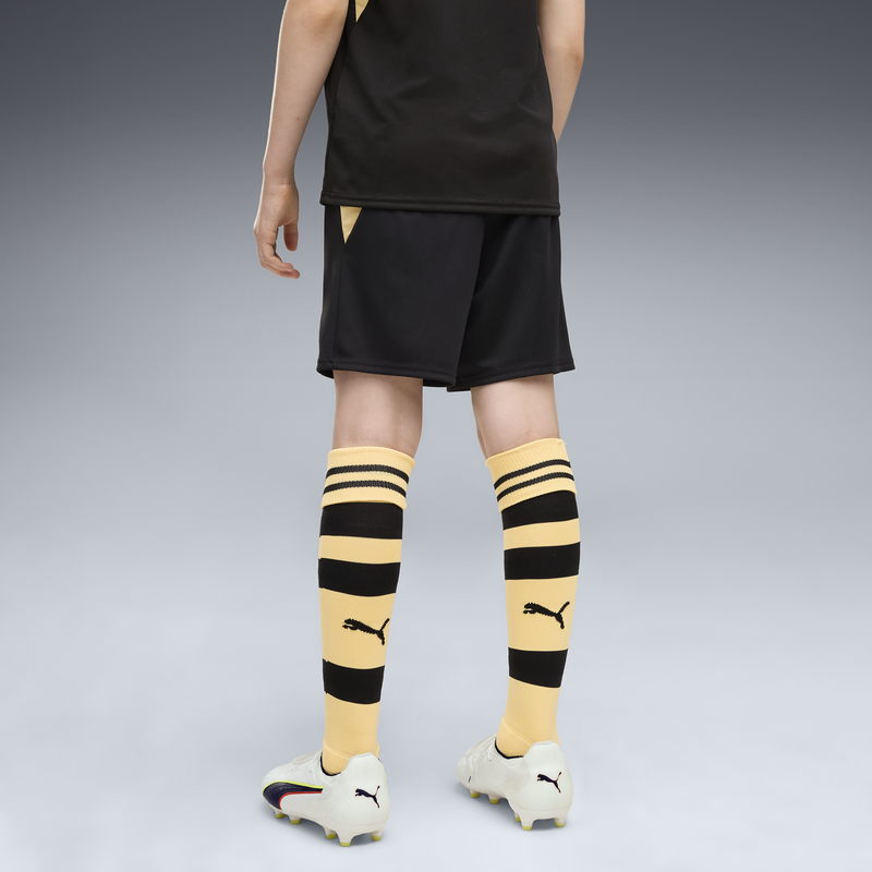 MCFC RP KIDS SHORTS - PUMA Black-Flaxen