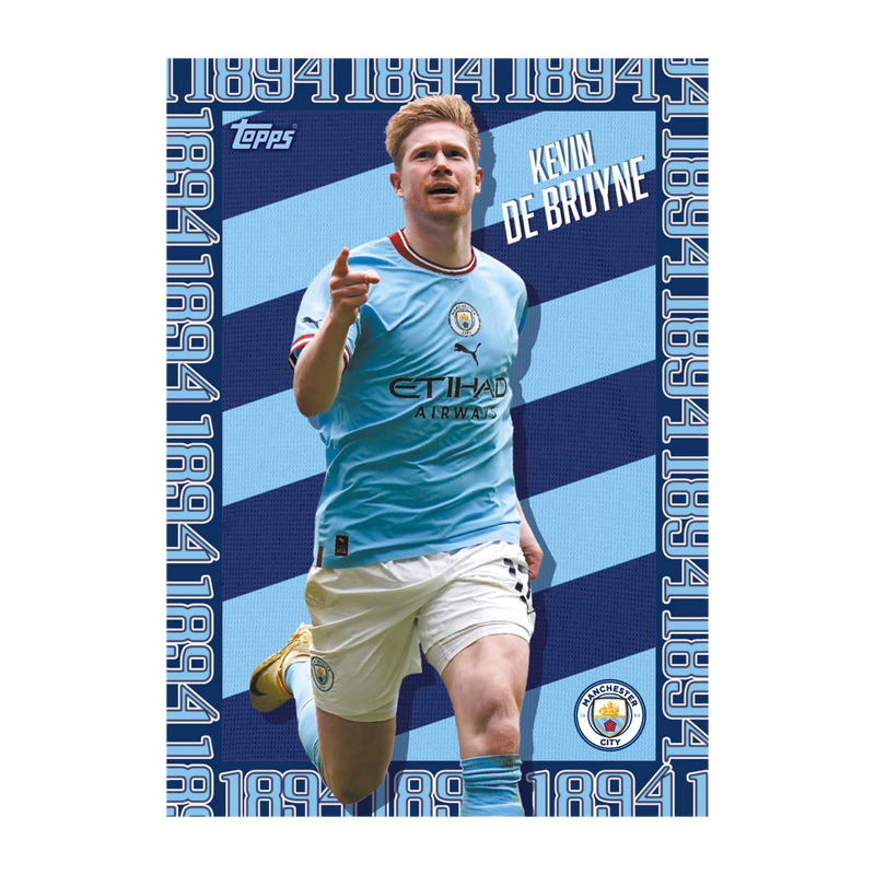 MCFC TOPPS 25/26 TEAM SET - blue