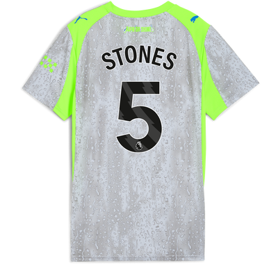 正規品　マンチェスターシティ　ユニフォーム　No.5　ストーンズ マンチェスターシティ 24-25 ホーム 半袖 ユニフォーム No.5