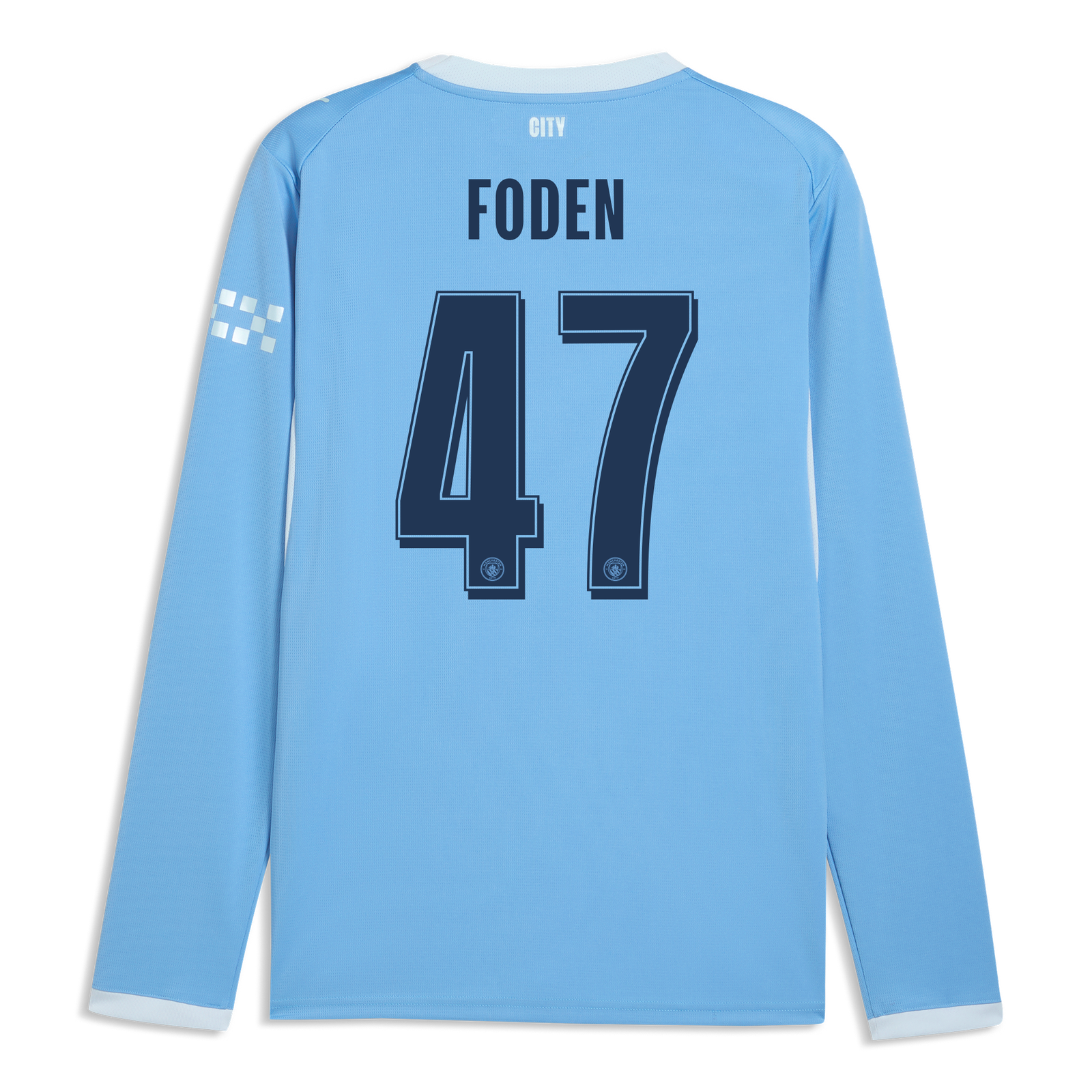 マンチェスター・シティ Foden 47 シャツ Manchester City Home Jersey 2026/27 Long Sleeve With FODEN 47