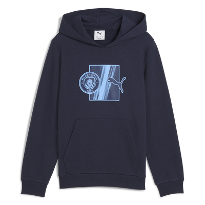 Felpa con Cappuccio Manchester City FtblCulture per bambini