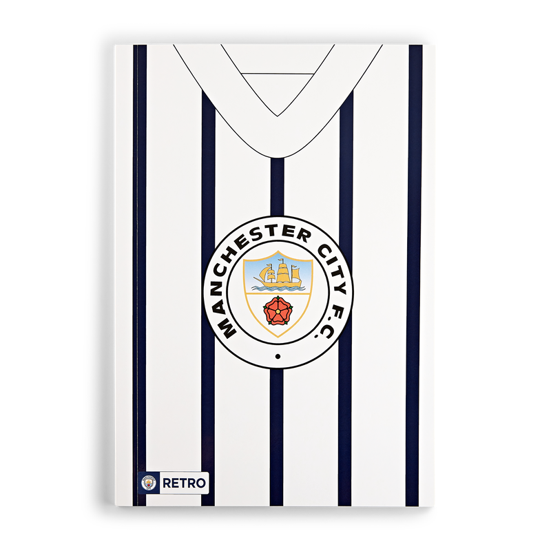 MCFC FW RETRO DAYS JOTTER PAD - white