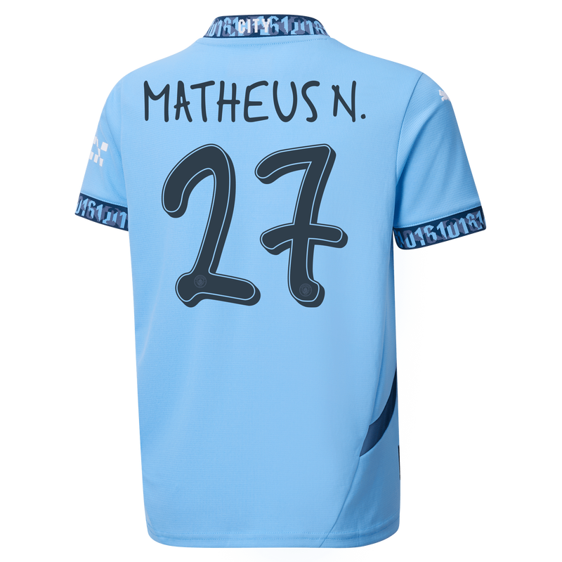 KIDS HOME SHIRT SS-MATHEUS N.-27-EPL-PLC - 