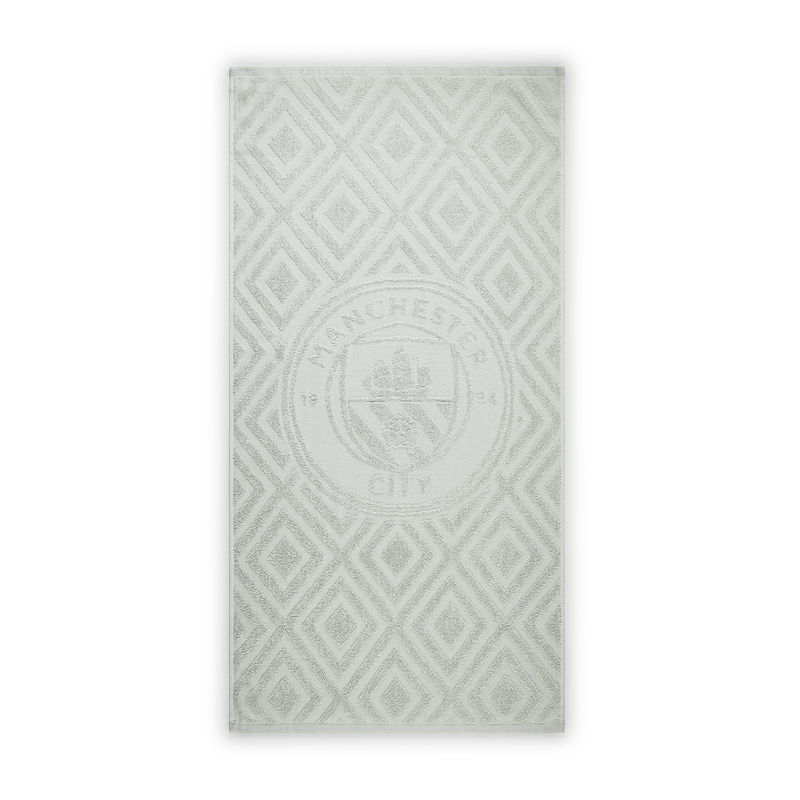 MCFC FW JACQUARD TOWEL - grey