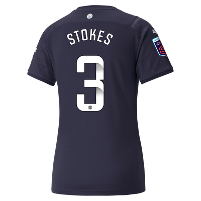 Womens Manchester City 3rd Shirt 21/22 with Demi Stokes printing