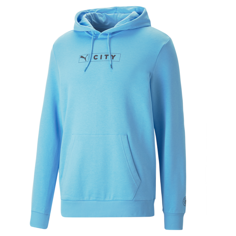 MCFC LW MENS FTBL LEGACY HOODY - team light blue