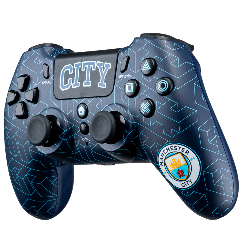 MCFC PS4 WIRELESS CONTROLLER - blue