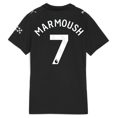 Women's Manchester City Away Jersey 2025/26 With MARMOUSH 7 Printing