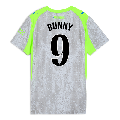Womens' Manchester City Third Jersey 2025/26 With BUNNY 9 Printing