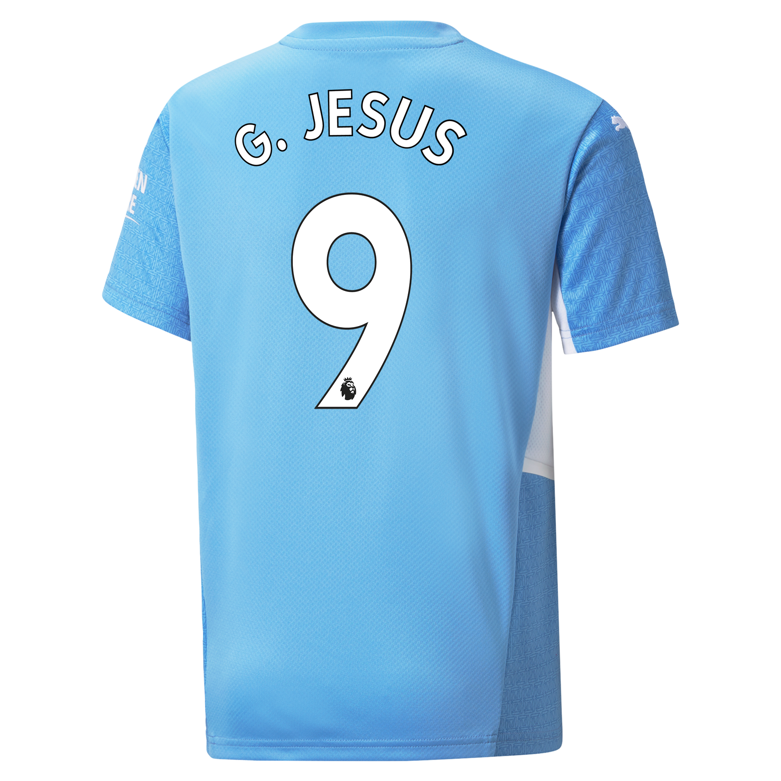 City Home Shirt with Gabriel Jesus printing | Official Man City