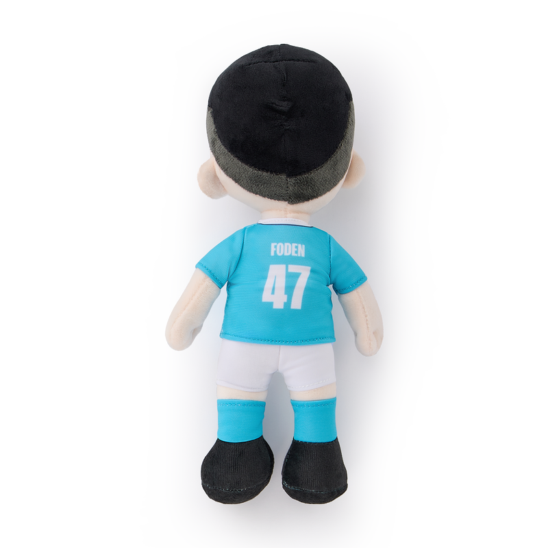 MCFC FODEN PLAYER PLUSH - blue