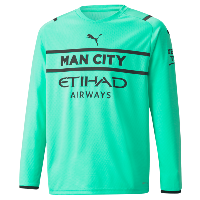 Kids Manchester Goalkeeper Shirt 21/22 | Official City Store
