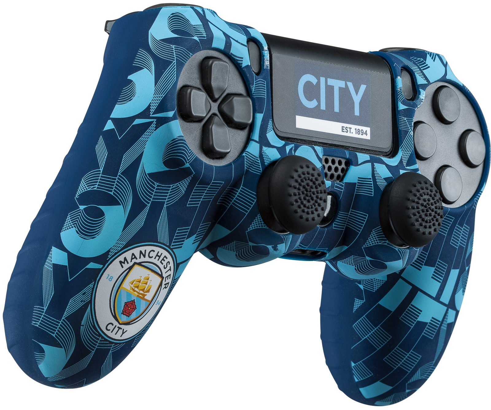 Blacken Pompeji skandaløse Manchester City PS4 Controller Skin | Official Man City Store
