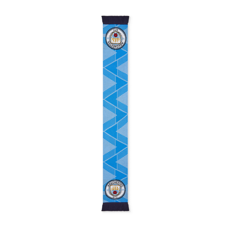 MCFC FW RETRO SCARF - light blue