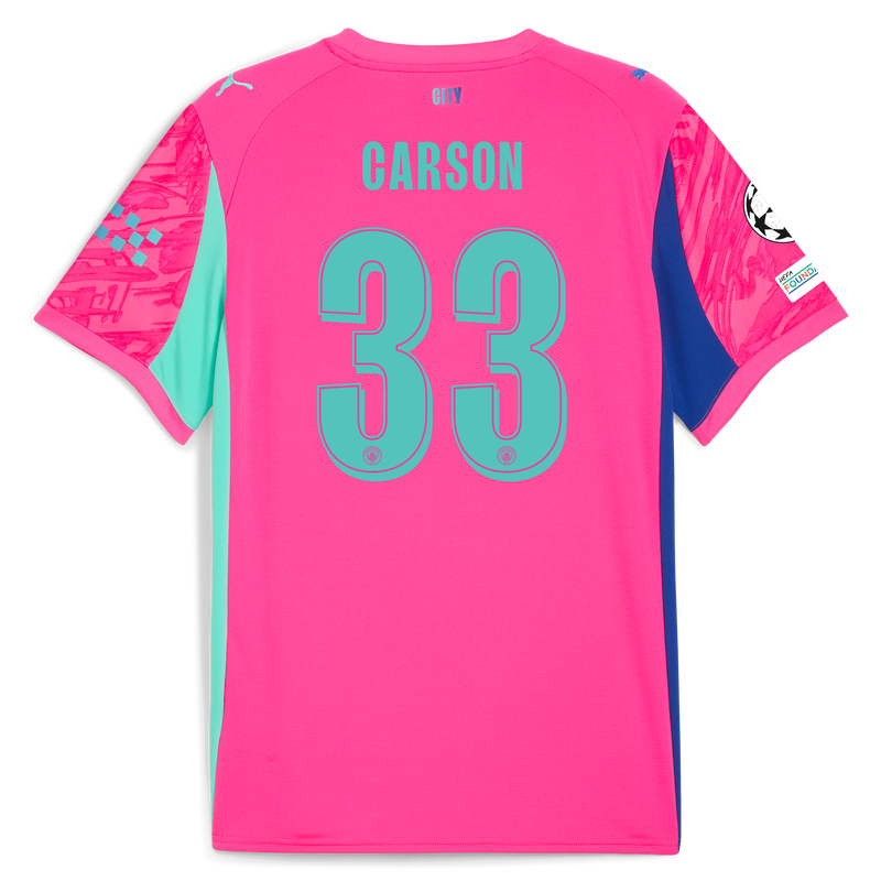 MENS GK JERSEY SS-CARSON-33-EPL-PL - pink