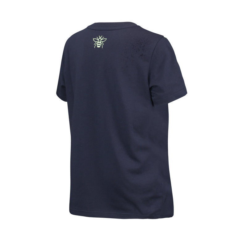 MCFC FW KIDS HONEYCOMB TSHIRT - parisian night