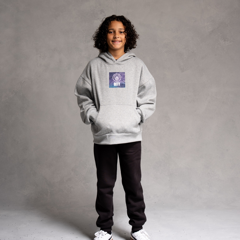 MCFC FW BOYS GRAPHIC HOODIE - Grey