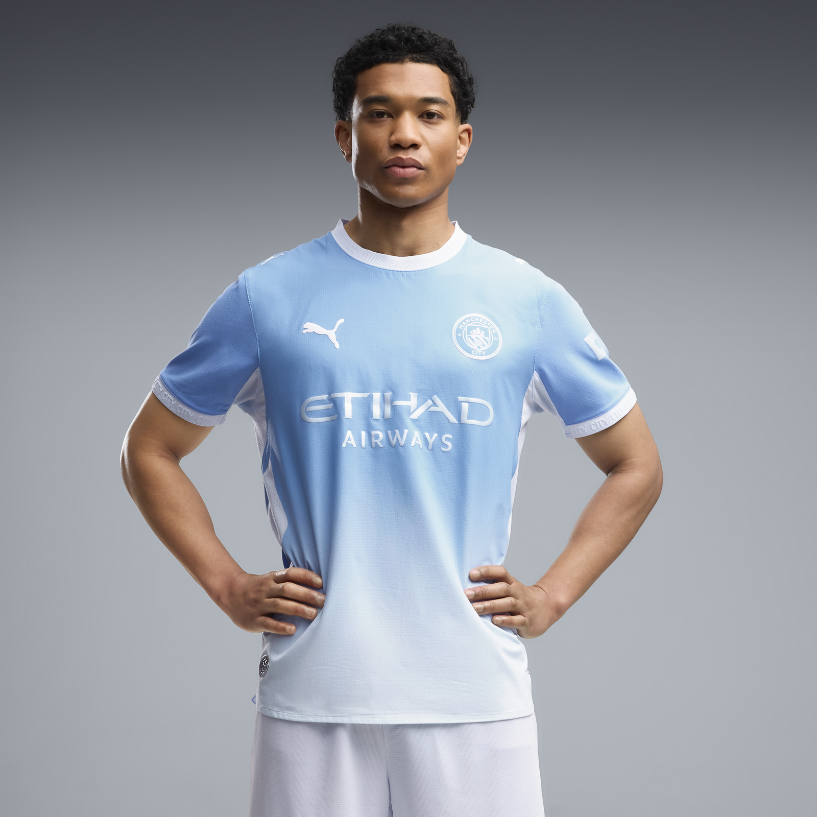 Mサイズ Manchester City シャツ Camisa Do Manchester City I 2025/26 Infantil - Cherki | MercadoLivre