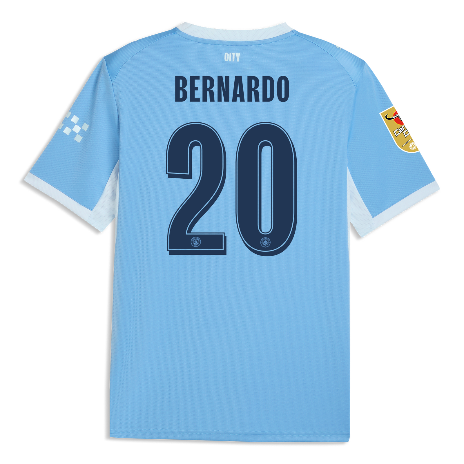 Manchester City Home Jersey 2026/27 With BERNARDO 20 Printing