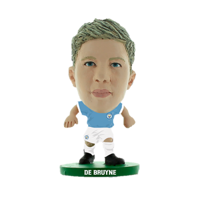 Minifigura de acción del Manchester City SoccerStarz De Bruyne