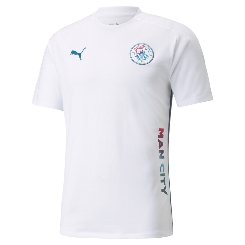 MCFC LW MENS CASUALS TEE SS - white