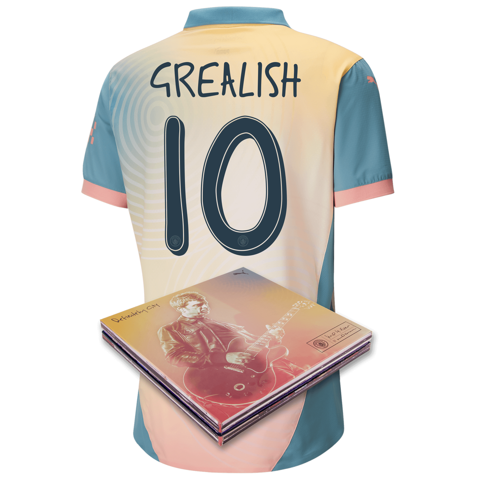 Manchester City Authentic 'Definitely City' Jersey 2024/25
