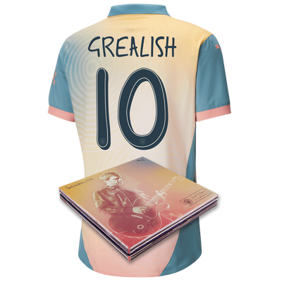 Manchester City Authentic 'Definitely City' Jersey 2024/25 with GREALISH 10 printing in Collector's Box