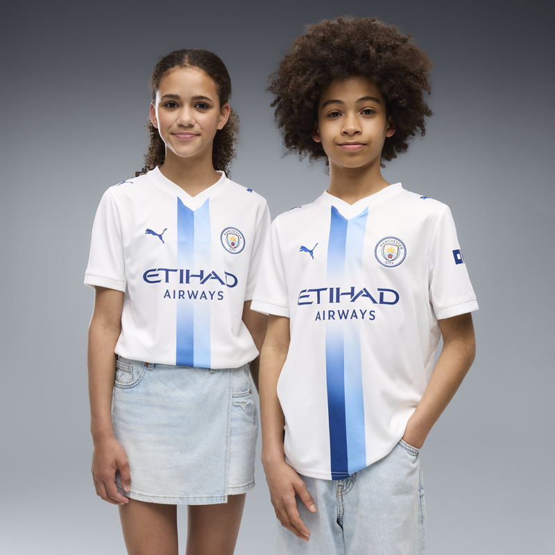 Manchester City ユニフォーム ホワイト Kids' Manchester City Third Jersey 2026/27 | Official Man City Store