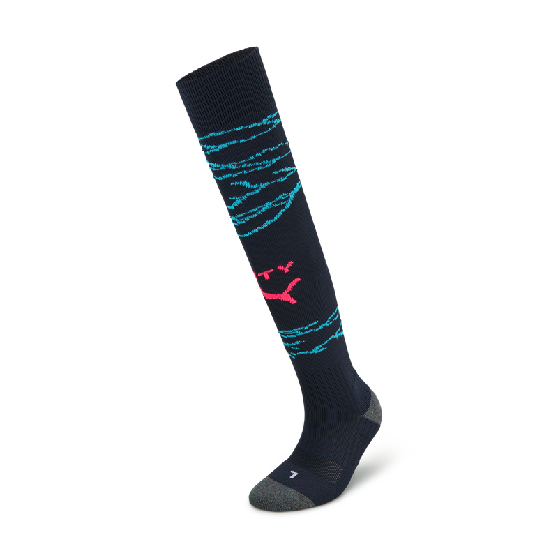 MCFC RP KIDS THIRD SOCKS - lake blue