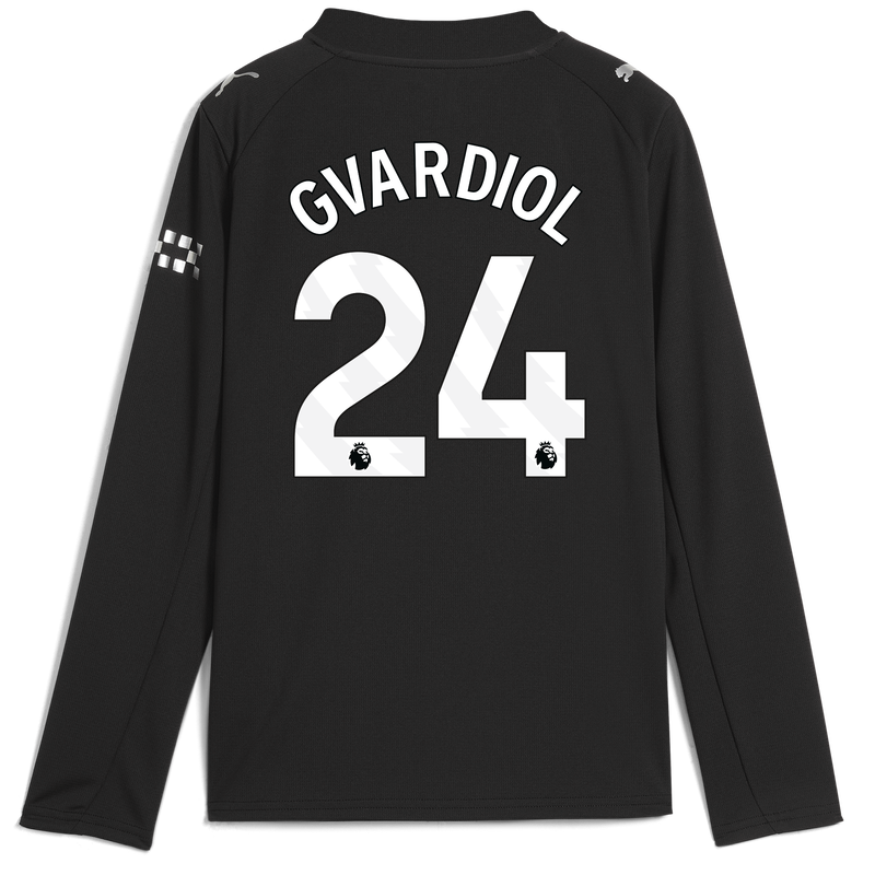 KIDS Away SHIRT LS-GVARDIOL-24-EPL-PL - 