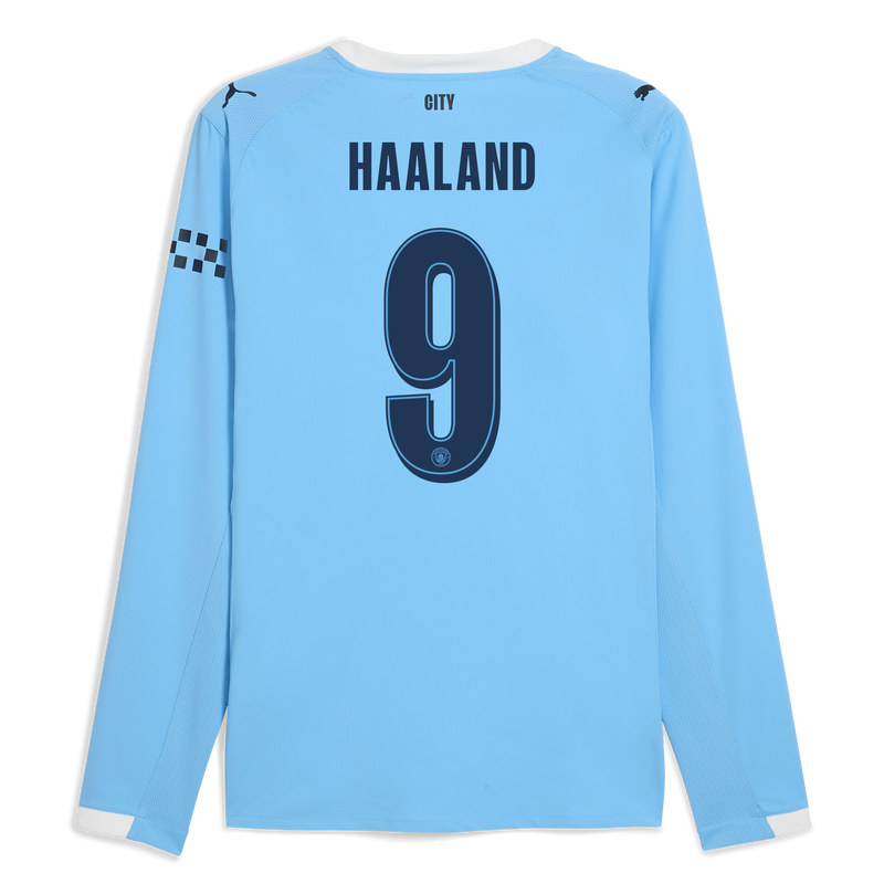 MENS AUTHENTIC Home SHIRT LS-HAALAND-9-EPL-PL - 