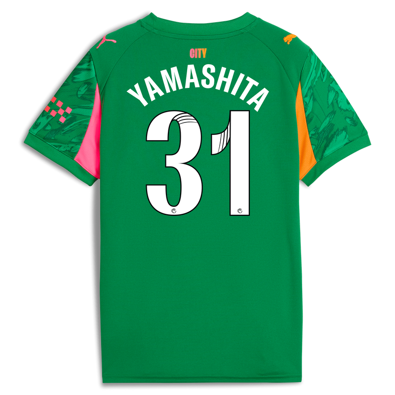 KIDS GK JERSEY SS-YAMASHITA-31-WSL-WSL - green