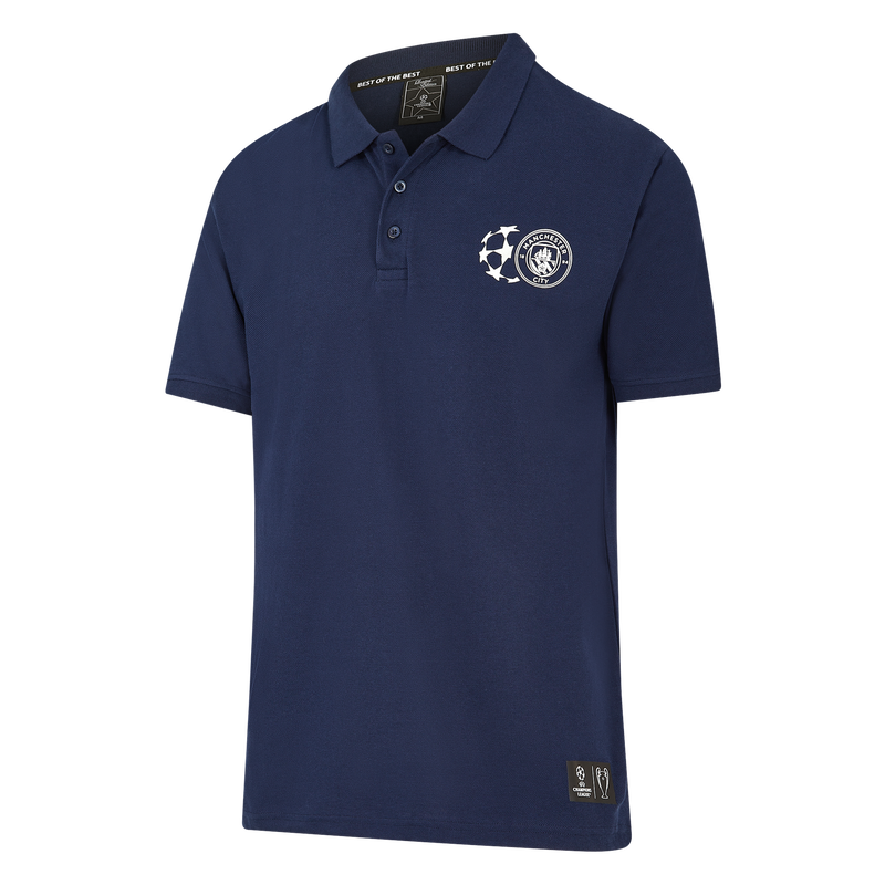 MCFC FW UCL BESPOKE POLO - navy