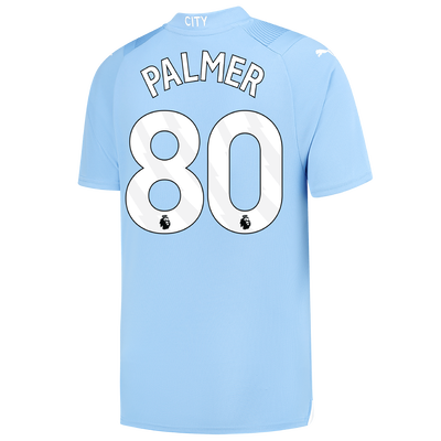 Manchester City Heimtrikot 2023/24 mit PALMER 80 Aufdruck