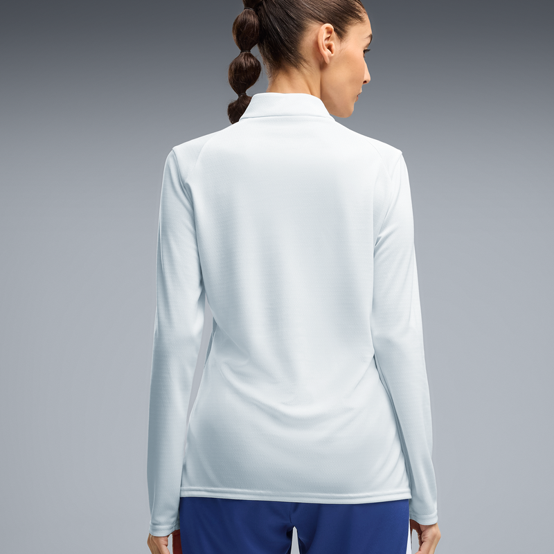 MCFC TR WMNS TRAINING 1/4 ZIP TOP - Dewdrop-Blue Jewel