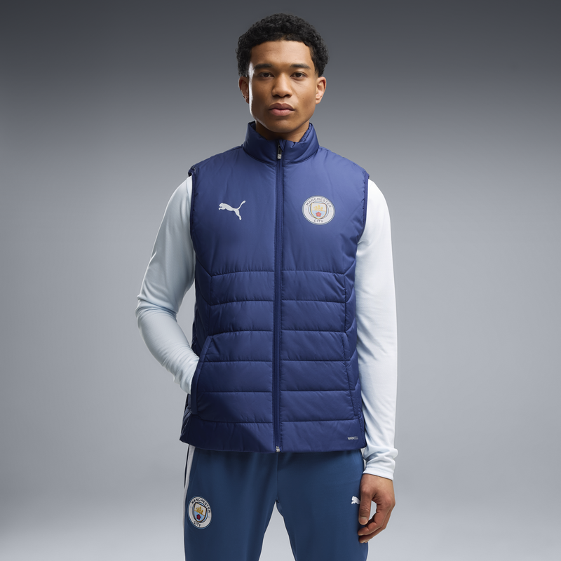 MCFC TR GILET - Blue Jewel-Dewdrop